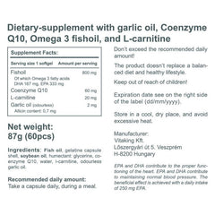 Vitaking - Cardiolic® – Heart Support Formula - 60 Softgels