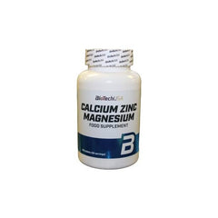 BioTech USA - Calcium Zinc Magnesium - 100 tablets