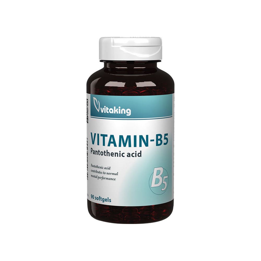 Vitaking - B5 Pantothenic acid 200 mg - 90 Softgels