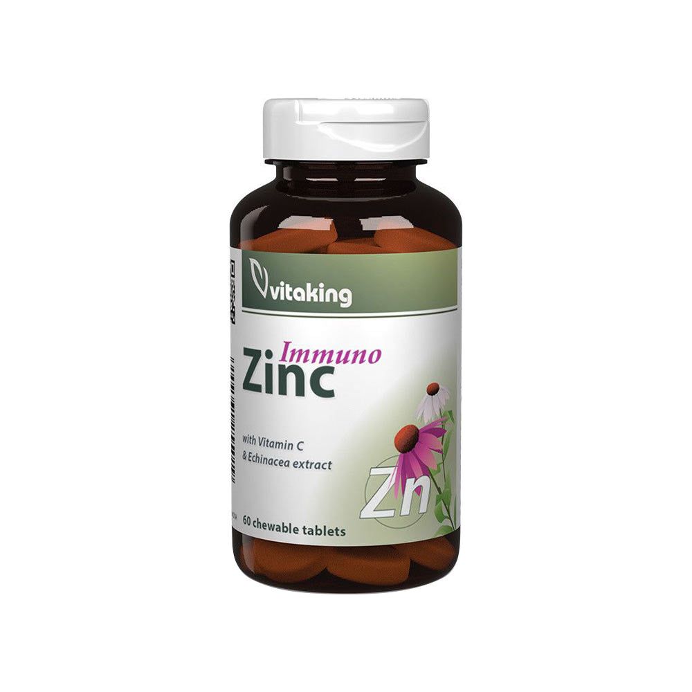 Vitaking - Zinc Immuno - 60 Chewable Tablets