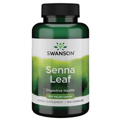 Swanson - Senna Leaf, 500mg - 100 caps