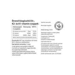 Vitaking - Vitamin D3+K2+K1 drops - 10 ml