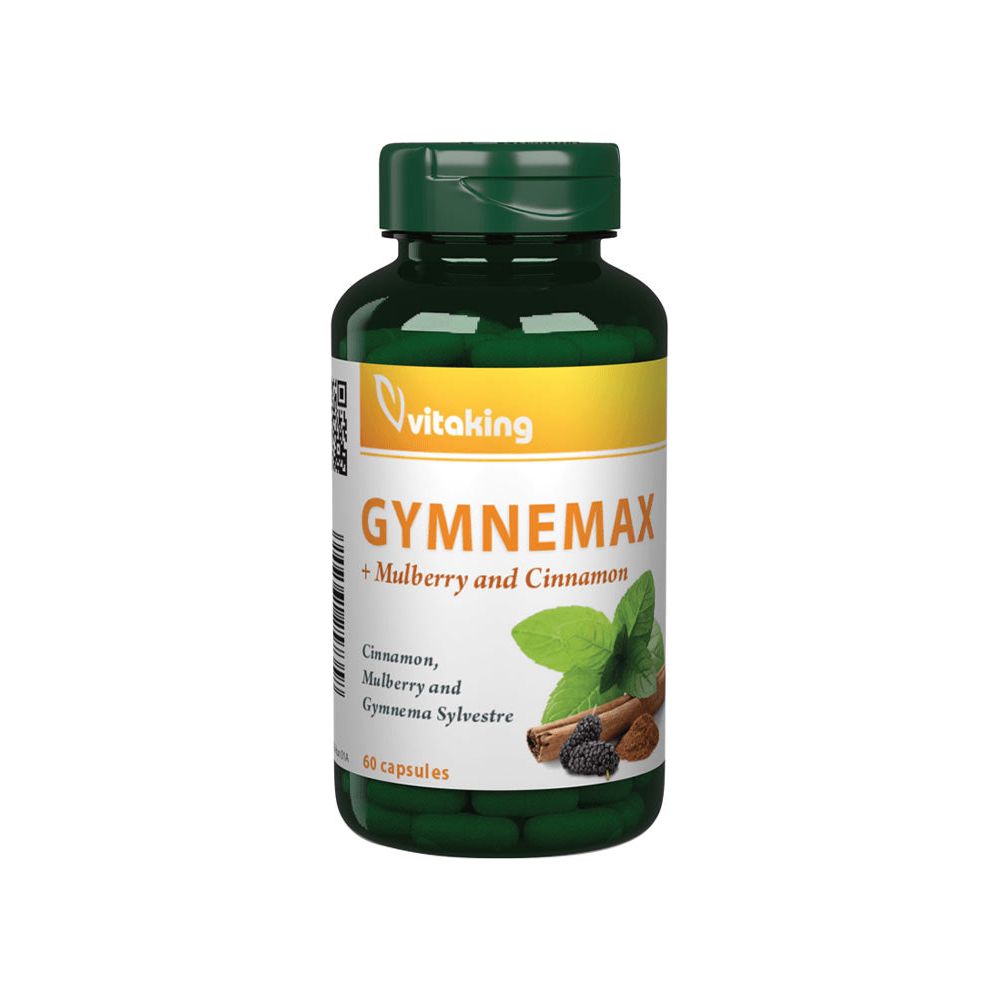 Vitaking - Gymnemax + Mulberry and Cinnamon 750 mg - 60 Capsules