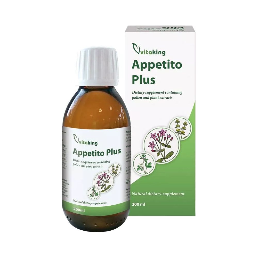 Vitaking - Appetito Plus 200 ml - Herbal syrup - 200 ml