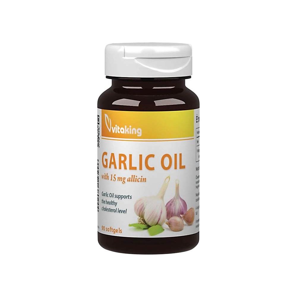 Vitaking - Garlic Oil with 15 mg allicin - 90 Softgels