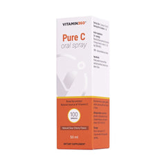 Vitamin360 - Pure C Oral Spray, Sour Cherry - 50 ml