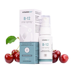 Vitamin360 - B-12 Oral Spray, Sweet Cherry - 25 ml