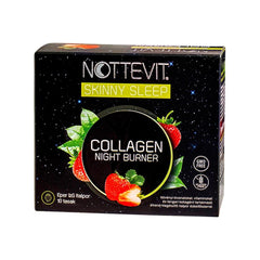 Nottevit - Skinny Sleep Collagen Night Burner, Strawberry - 10