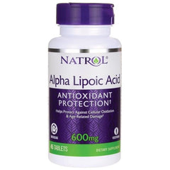 Natrol - Alpha Lipoic Acid Time Release, 600mg - 45 tablets