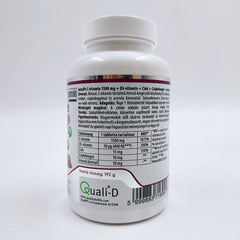 JutaVit - Vitamin C 1500 mg + Acerola + D3 + Zinc - 100 Tablets