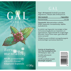 GAL - Peppermint Oil - 60 Capsules