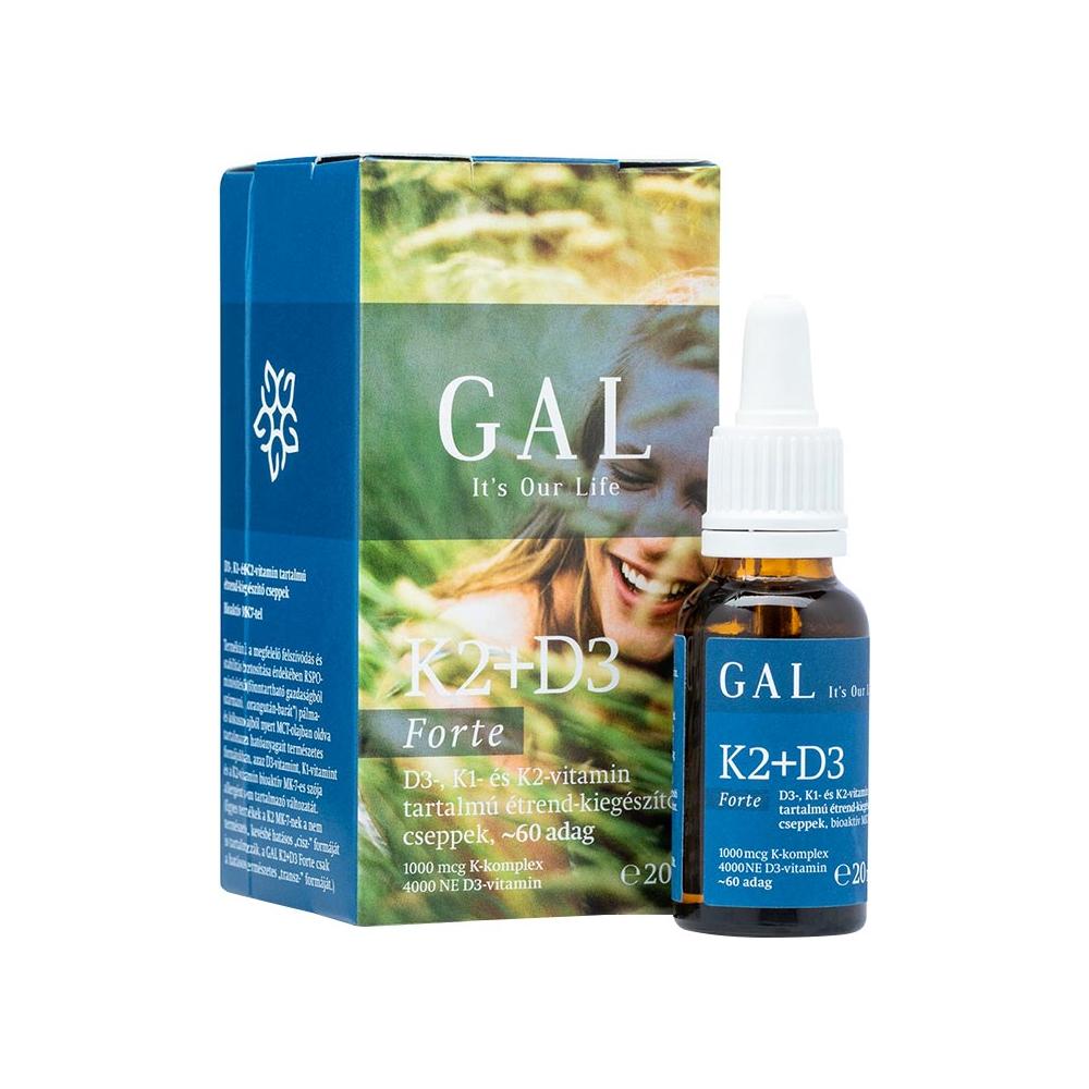 GAL - K2+D3 Forte - 20 ml