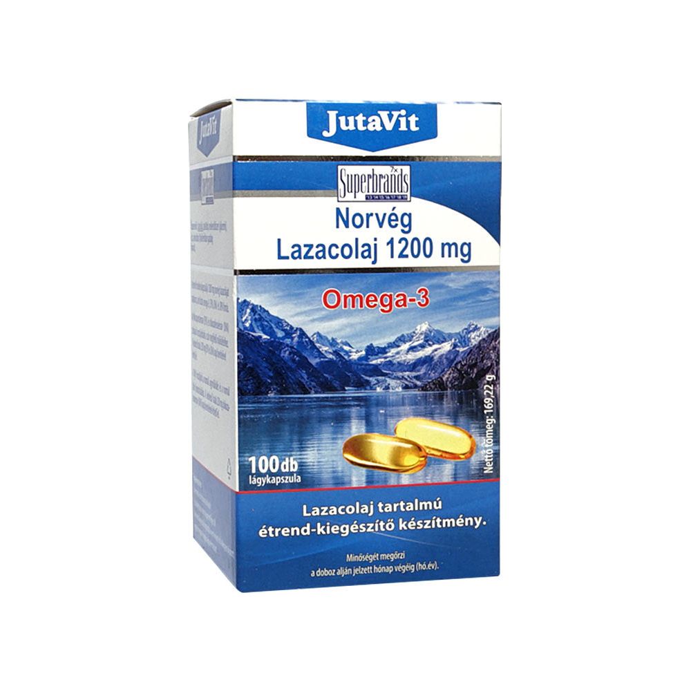 JutaVit - Norwegian Omega-3 Salmon Oil 1200 mg softgel - 100