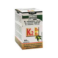 JutaVit - Vitamin K2+D3+K1 - 60 Softgels