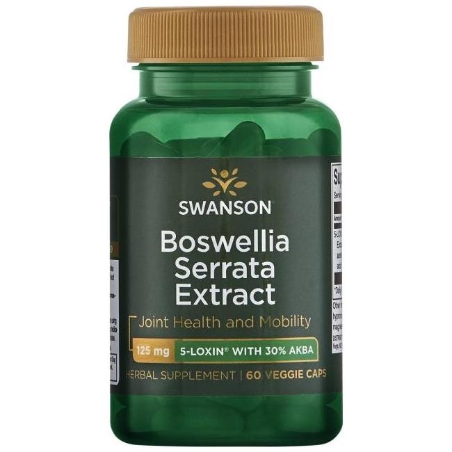 Swanson - Boswellia Serrata Extract, 125mg - 60 vcaps