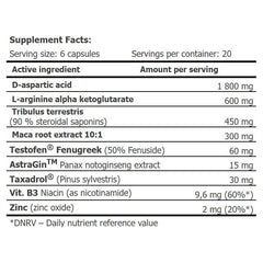 Amix - TestoXT Booster - 120 Capsules