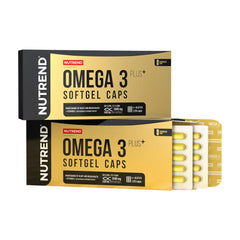 Nutrend - Omega 3 Plus Softgel Caps - 120 Capsules