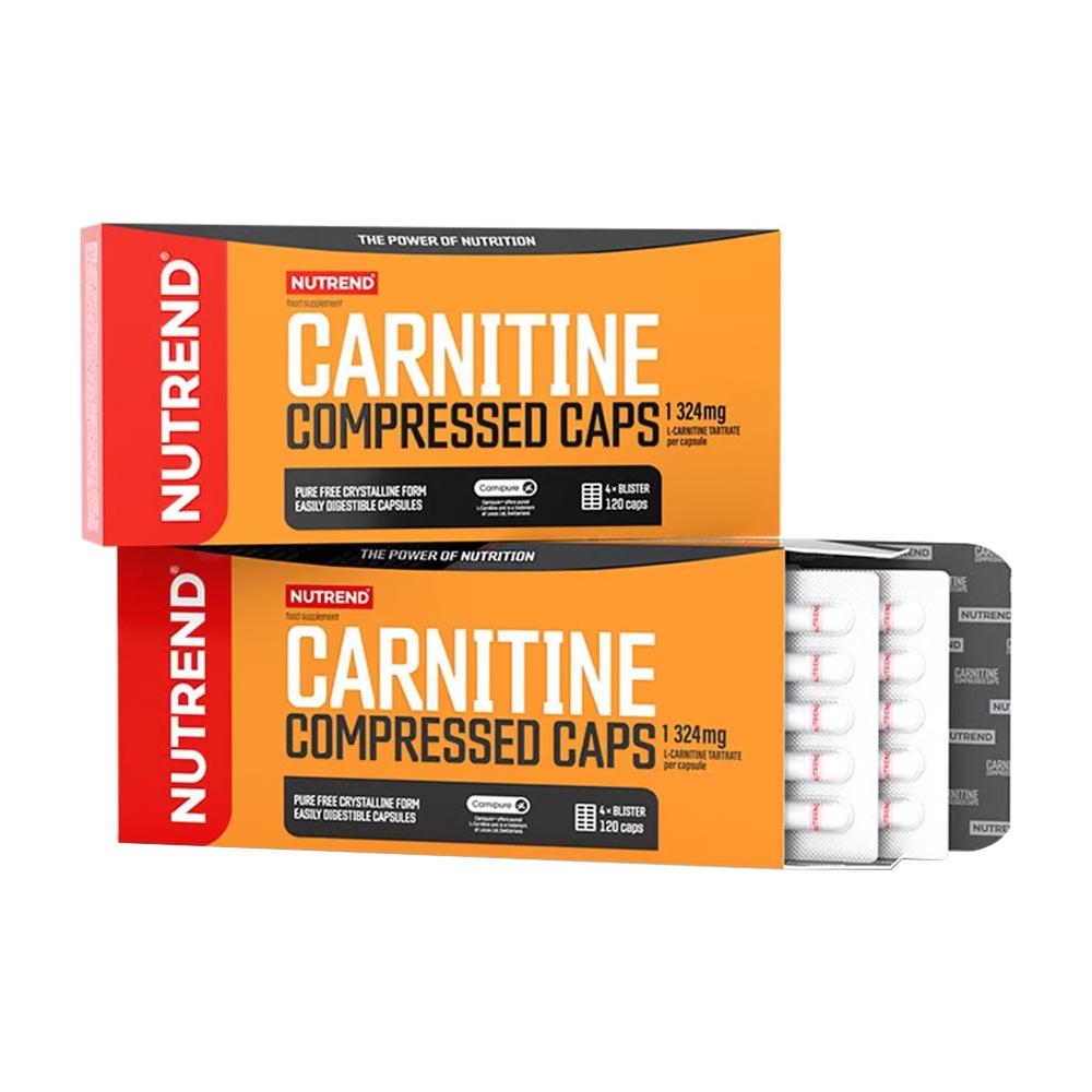 Nutrend - Carnitine Compressed Caps - 120 Capsules