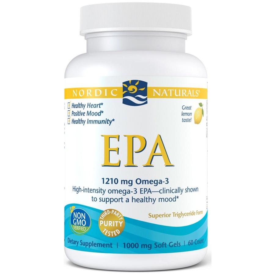 Nordic Naturals - EPA, 1210mg Lemon - 60 softgels