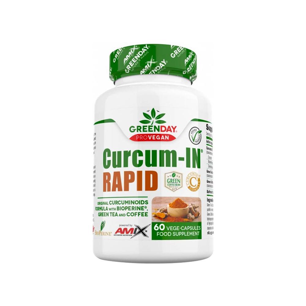 Amix - Green Day® Curcum-IN® Rapid - 60 Capsules