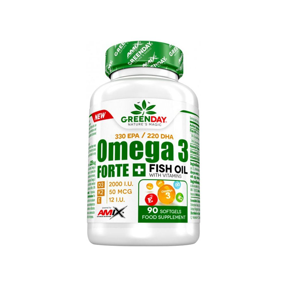 Amix - GreenDay® Omega 3 Forte+ - 90 Capsules