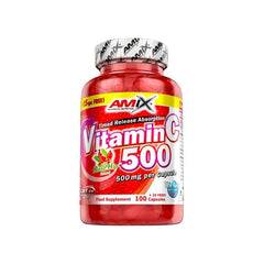 Amix - Vitamin C 500 mg with Rose Hip Extract - 125 capsules