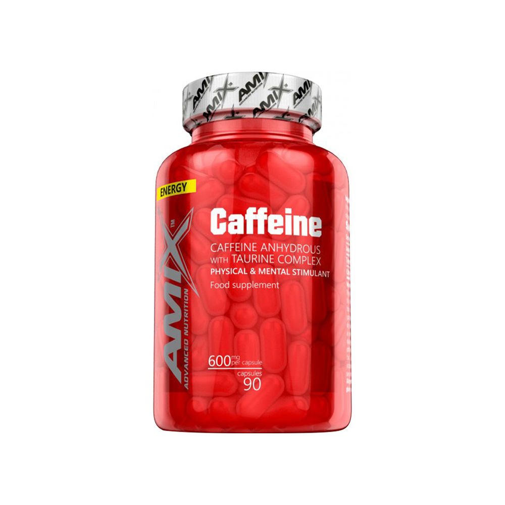 Amix - Caffeine with Taurine - 90 Capsules