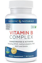 Nordic Naturals - Vitamin B Complex - 45 caps