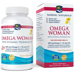 Nordic Naturals - Omega Woman, 500mg - 120 softgels