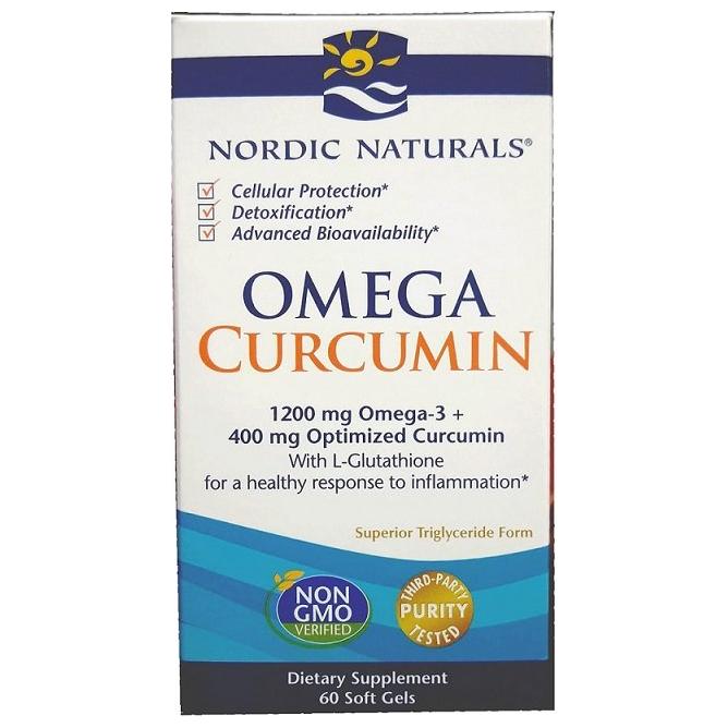 Nordic Naturals - Omega Curcumin, 1200mg - 60 softgels