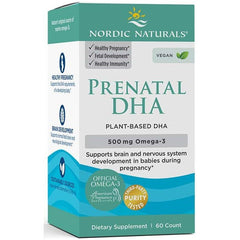 Nordic Naturals - Prenatal DHA Vegan, 500mg - 60 softgels