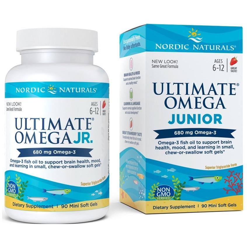 Nordic Naturals - Ultimate Omega Junior, 680mg - 90 softgels