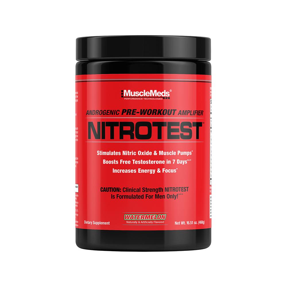 MuscleMeds - Nitrotest - 2 in 1 Pre-Workout + Test Booster