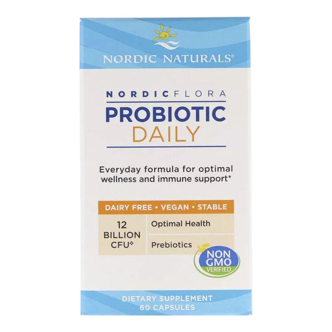 Nordic Naturals - Nordic Flora Probiotic Daily - 60 caps