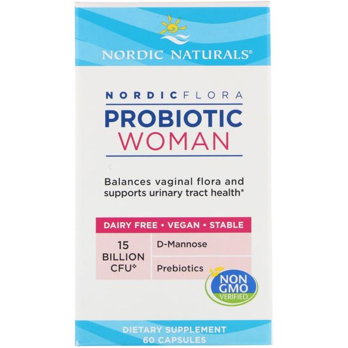 Nordic Naturals - Nordic Flora Probiotic Woman - 60 caps