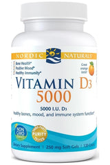 Nordic Naturals - Vitamin D3 5000 IU Orange - 120 softgels