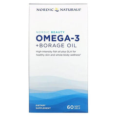 Nordic Naturals - Nordic Beauty Omega-3 + Borage Oil - 60