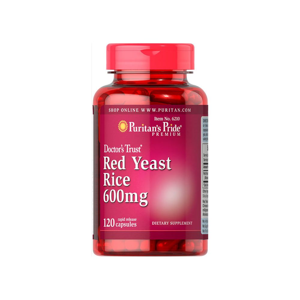 Puritan's Pride - Red Yeast Rice 600 mg