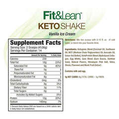 Fit & Lean - Keto Shake