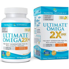 Nordic Naturals - Ultimate Omega 2X Mini with Vitamin D3