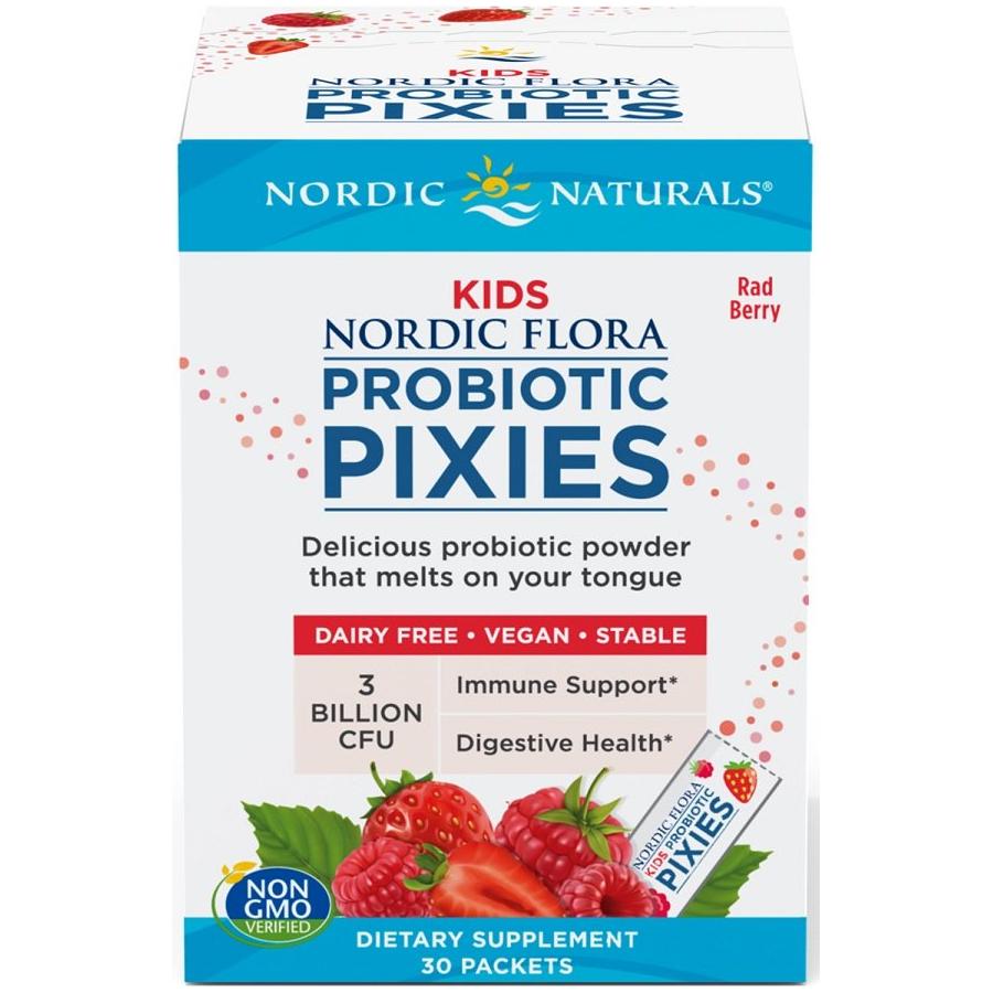 Nordic Naturals - Nordic Flora Kids Probiotic Pixies, 3 Billion