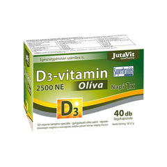 JutaVit - Vitamin D3 2500 IU Oliva softgel