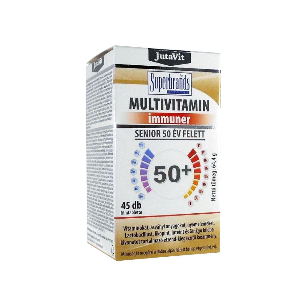 JutaVit - Multivitamin Immuner tablets For Seniors (50+)