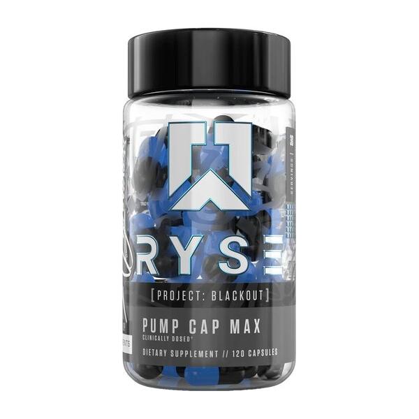 RYSE - Pump Cap Max - Project Blackout - 120 caps