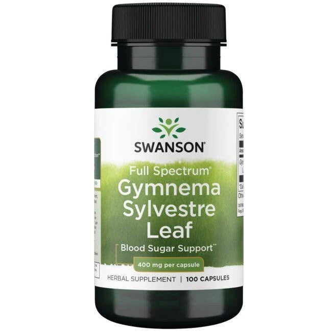 Swanson - Gymnema Sylvestre Leaf, 400mg - 100 caps