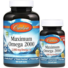 Carlson Labs - Maximum Omega 2000 - 90 + 30 softgels