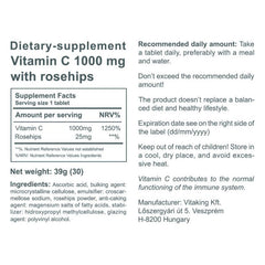 Vitaking - Vitamin C 1000 mg with Rosehip