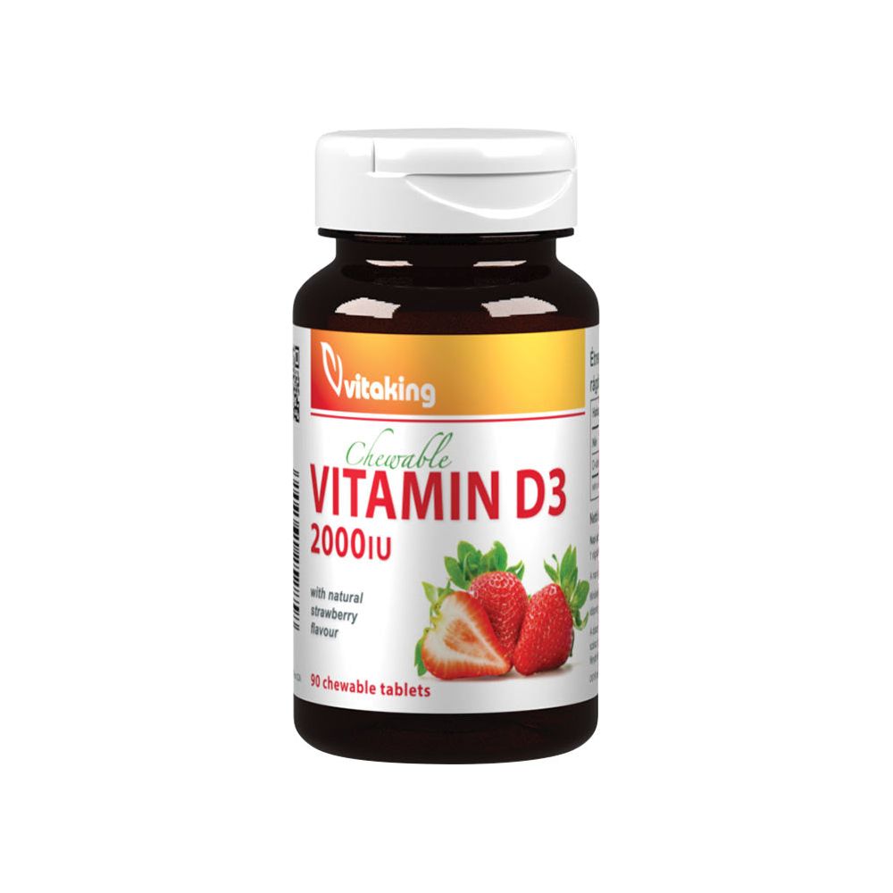 Vitaking - Vitamin D3 2000 IU Chewable