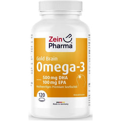 Zein Pharma - Omega-3 Gold - Brain Edition - 120 softgels