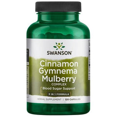 Swanson - Cinnamon Gymnema Mulberry Complex - 120 caps